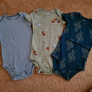 Carters Onesies x3